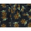 STAR WARS The Mandalorian Little/Big Boys' Yoda Plush Fleece Robes - 3 of 3