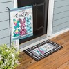 Evergreen Bright Bunnies Garden Applique Flag 12.5 x 18 Inches Indoor Outdoor Decor - 4 of 4