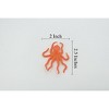 Collectible Wildlife Gifts | Octopus,  Octopuses, Rubber Octopodes, Saltwater, Realistic, Rubber, Design, Model,  Gift    2 1/2"    F0037 B123 - 3 of 4