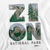 Men's Zion National Park Classic Crewneck Sweatshirt - 2 of 4