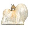 Old World Christmas Blown Glass Ornament for Christmas Tree, Lhaso Apso - 3 of 4