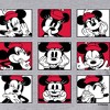 Women's - Disney - Minnie Grid Cropped Graphic T-Shirt - 2 of 4