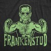 Mens Frankenstud T Shirt Funny Fitness Workout Frankenstein Halloween Graphic Tee - Crazy Dog Men's T Shirt - 2 of 4