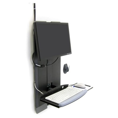 Ergotron StyleView 60-593-195 Lift for Flat Panel Display - 24"Support - Black