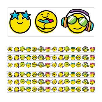 Kind Vibes Smiley Faces Motivational Stickers - Tools 4 Teaching