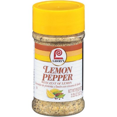 Lawry's No Msg Lemon Pepper Seasoning-20.5 oz.-6/Case