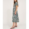 August Sky Women's Smocked Floral Midi Dress - 2 of 4