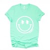 Simply Sage Market S.W.Smiley Lightning Bolt Smiley Face  Short Sleeve Tee - 2 of 4