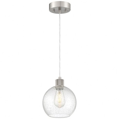 Access Lighting Port Nine 1 - Light Pendant in  Brushed Steel