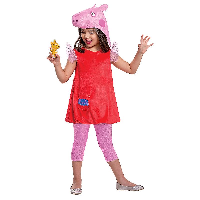 Disguise Toddler Girls' Deluxe Peppa Pig Costume, 3 of 4