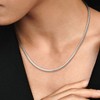 Pandora 15.7'' Moments Snake Chain Necklace - 3 of 4