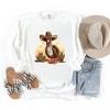 Simply Sage Market Turkey Bird Western Garment Dyed Sweatshirt - 3 of 4