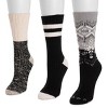 MUK LUKS Women's 3 Pack Boot Socks - 2 of 2