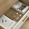 Resenkos Modern Mid Century White Dressers for Bedroom, 6 Drawer Dresser Organizer with Wood handles, Accent Chest of Drawer - 3 of 4