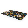 Kierkegaard Design Studio Cute Miscellany Rainbow Floral Rug - Deny Designs - 2 of 4