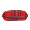 Signare USA Royal Stewart Tartan Red Cosmetic Make Up Bag - 3 of 4