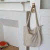 Generic Women Corduroy Tote, Large Shoulder Hobo Bags Casual Handbags - 2 of 4