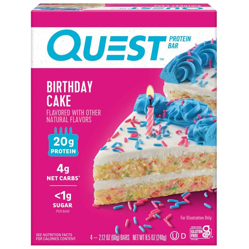 Quest Nutrition Protein Bar - Birthday Cake, 1 of 16