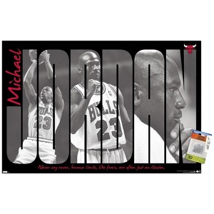 Trends International Michael Jordan - Never Say Never Unframed Wall Poster Prints - 1 of 4