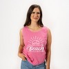 Simply Sage Market Beach Bum Sun Garment Dyed Tank - 2 of 3