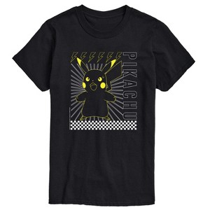 Men's - Pokémon - Pikachu Electric Bolt Short Sleeve Graphic T-Shirt - 1 of 4