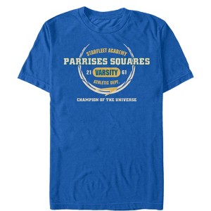 Men's Star Trek Starfleet Academy Varsity Parrises Squares T-Shirt - 1 of 4