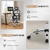 Home Mesh Office Desk Chair with Wheels,High-Back Computer Gaming Chair with Adjustable Headrest - 3 of 4