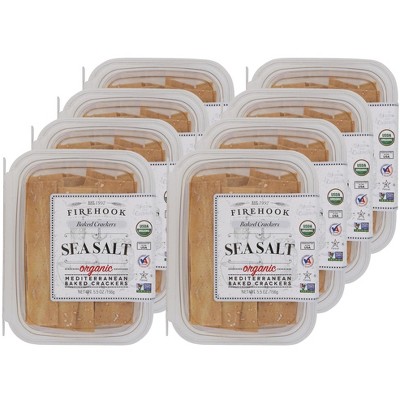 Firehook Sea Salt Crackers - Case of 8/5.5 oz