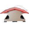 JCS Wildlife Large Poly Hopper Bird Feeder  - Mounting Pole Bundles Available! - 3 of 4