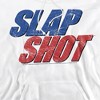 Slap Shot Blue & Red Logo Adult Pull-Over Hoodie - 2 of 4