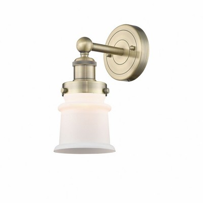 Canton - 1 Light Wall Sconce In Industrial Style-11 Inches Tall and 5.25 Inches Wide