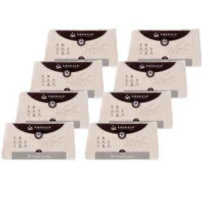 Emerald Tree-Free Beverage Napkins - Case of 8/500 ct