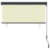 Aghana Digitals Cream Exterior Roller Blind 55.1"x98.4" - UV Blocking, Hand Crank, Polyester with - 4 of 4