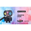 Zuru Fugglers Laboratory Misfits 9 Inch Plush | Annoyed Alien - 4 of 4