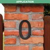 Unique Bargains Durable Acrylic Waterproof 3D Floating Appearance House Numbers 1 Pc - 4 of 4