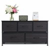 Cozy Tall Dresser with Sturdy Metal Frame 4/5-Drawer Fabric Dresser, Storage Organizer for Living Room, Closets and Bedroom - 2 of 4