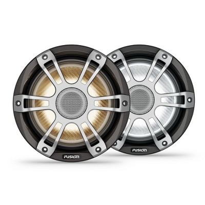 Fusion SG-FL773SPG Signature Series 3i 7.7" 280-watt CRGBW Coaxial Sports Marine Speakers (Pair) - Gray