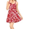 HAPPY BAY Women's Vacay Holiday Beach Summer Beachwear Sleeveless Casual Dress Spaghetti Strap Nightshirts Slip Nighty - 3 of 4
