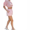 Women's BARCELONA LINEN SHORT SET - day + moon - 3 of 4