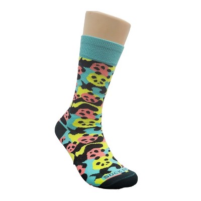 Camouflage Panda Socks (Tween Sizes, Small) from the Sock Panda