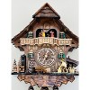 Eight Day Mechanical Cuckoo Clock With 13 Inch Height Cottage And Woodchopper By River City Clocks - 2 of 4