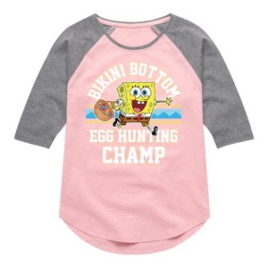Girls' - SpongeBob Squarepants - Bikini Bottom Egg Hunting Champ - 1 of 4