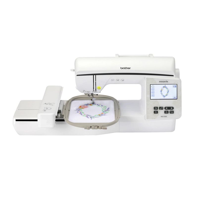 Brother NQ1700E 6" x 10" Computerized Embroidery Machine With Software & Magnetic 5x7 Hoop, 1 of 7
