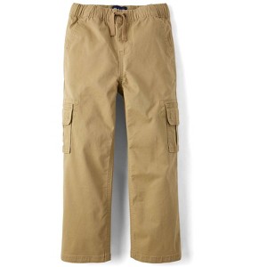 The Children's Place Boys Wide Leg Pull On Cargo Pants - 1 of 4