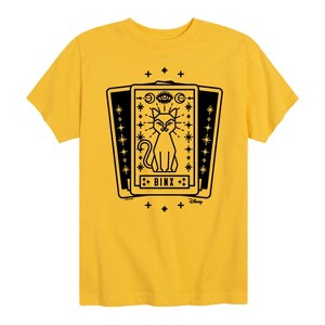 Boys' - Hocus Pocus - Binx Tarot -Toddler and Youth Short Sleeve Graphic T-Shirt Short Sleeve Graphic T-Shirt - 1 of 4