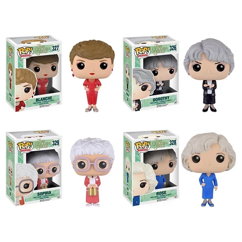 Funko Golden Girls: POP! TV Collectors Set; Sophia, Rose, Blanche, Dorothy