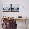 Stupell Industries Sea Life Starfish Seashell Painting Black Framed Floater Canvas Wall Art - 2 of 4
