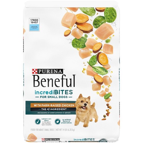 Purina Beneful IncrediBites with Real Chicken Small Dog Adult Dry Dog Food - image 1 of 4