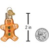 Old World Christmas Mini Glass Blown Ornament for Christmas Tree, Gingerbread Man - 4 of 4