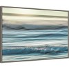 33" x 23" Motion Blur of Sunset on Coast by Don Paulson Danita Delimont Framed Canvas Wall Art Print - Amanti Art: Seascape Artwork - 2 of 4